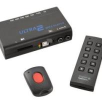 Ultraplayer accessories, remote control, RF receiver