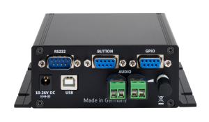 Audio player with amplifier