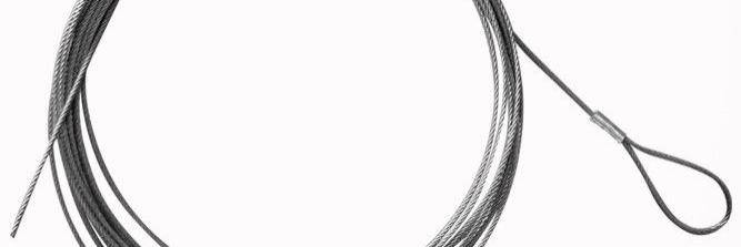 SR 300 wire rope for suspending lb loudspeakers
