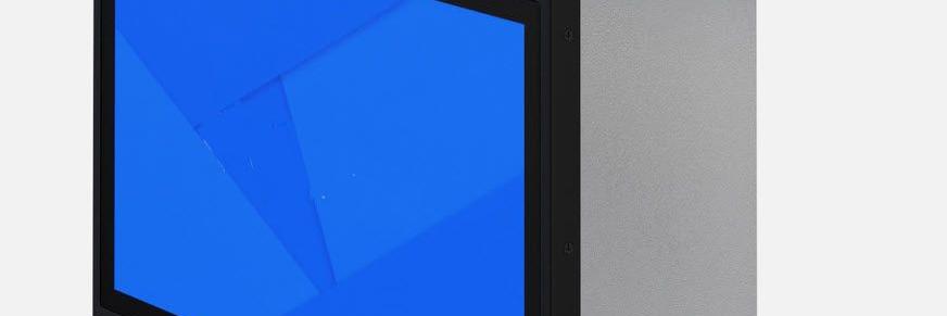 Installation of touch monitor