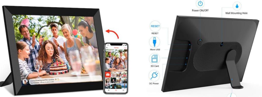 Digital picture frame. Photo frame