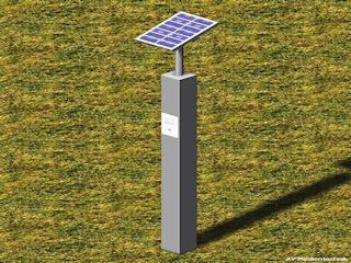 Solar stele Noah's Ark outdoor Solar stele Noah's Ark outdoor