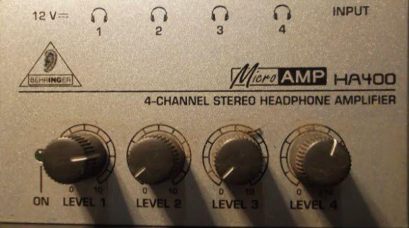 Headphone amplifier HA400 Headphone amplifier HA400
