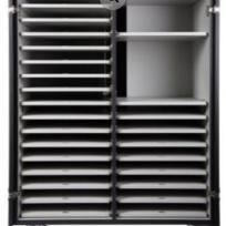 Notebook trolley for 24 notebooks