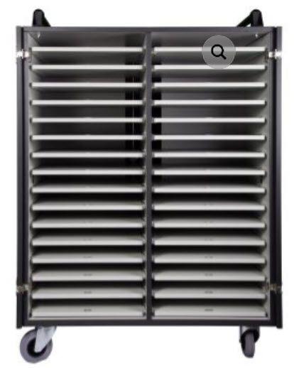 Notebook trolley for 32 notebooks