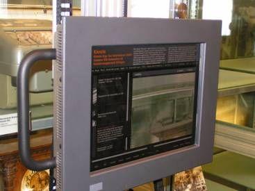 Display mit Kameraführung