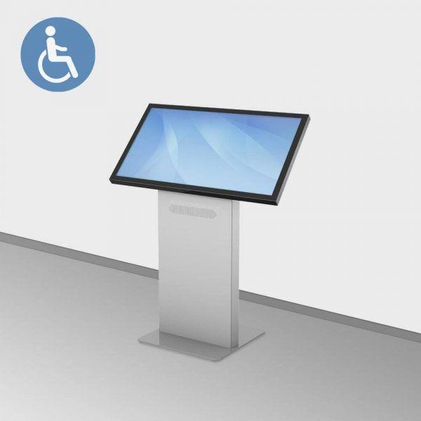 Kiosk touchscreen desk