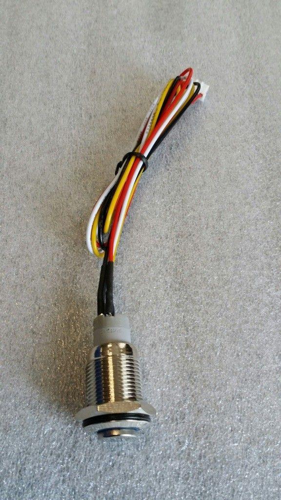 Push-button with cable and plug